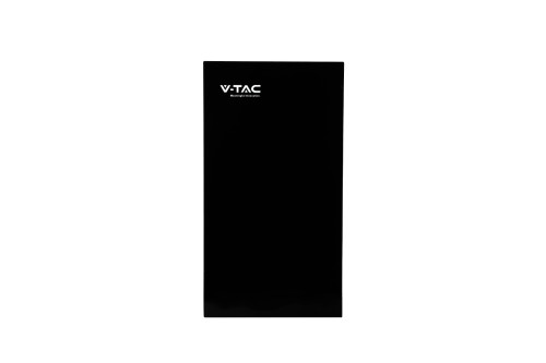 VT-51200B 5.12kWh Wall mounted lithium battery 6000 cycles black body 12281 V-TAC