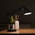 Lampka biurkowa CABO E27 1x15W czarna ORO CABO E27 B ORO33389 LED-POL