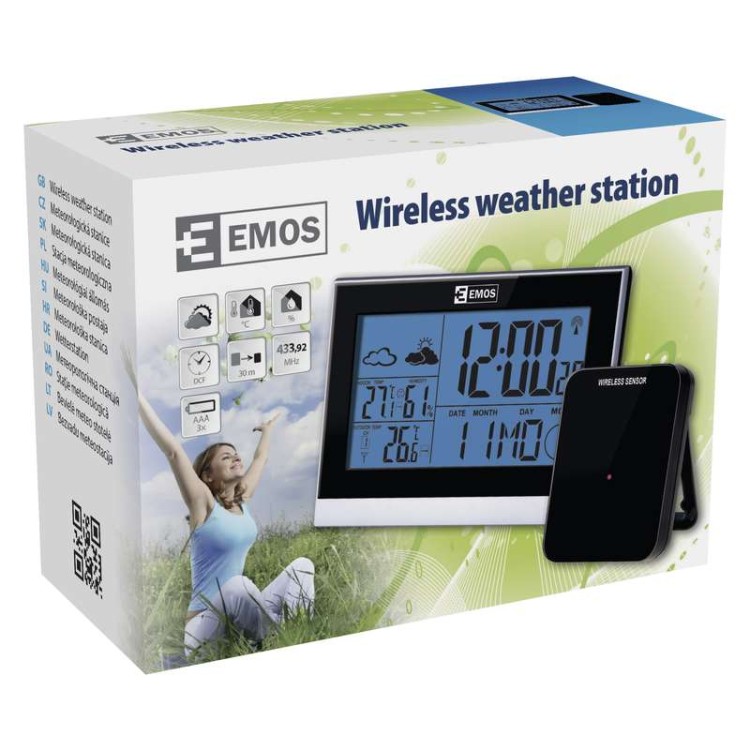Stacja pogodowa bezprzewodowa E3070 Emos pogody meteo