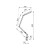 Lampka biurkowa EPSILON LED 14W 850lm biała ORO EPSILON LED W ORO33060 LED-POL