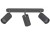 Lampa sufitowa listwa szyna natynkowa 33cm EYE SPOT GRAPHITE III 6136 NOWODVORSKI Lighting 3x GU10 Spot oświetleniowa nowoczesna sufitowa ścienna metal grafitowy chrom nawierzchniowa jak szynoprzewód Inspiracje Premium