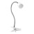 Lampka biurkowa LARUS LED 3W 240lm biała z uchwytemORO LARUS CL LED W ORO33046 LED-POL