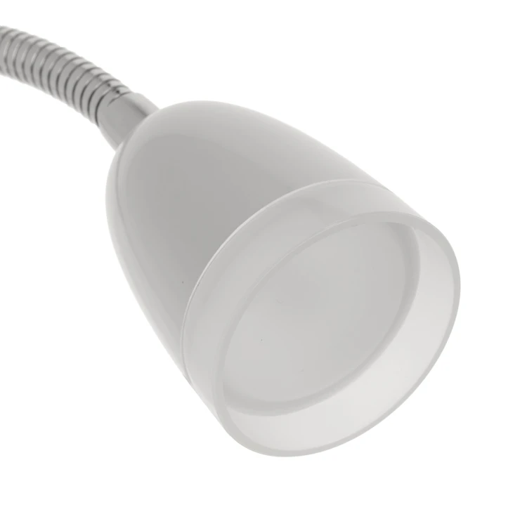 Lampka biurkowa LARUS LED 3W 240lm biała z uchwytemORO LARUS CL LED W ORO33046 LED-POL