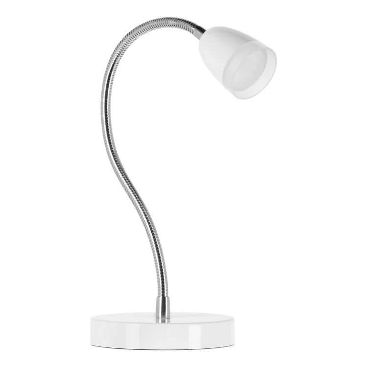Lampka biurkowa LARUS LED 3W 240lm biała ORO LARUS LED W ORO33048 LED-POL