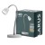 Lampka biurkowa LARUS LED 3W 240lm biała ORO LARUS LED W ORO33048 LED-POL