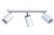 Lampa sufitowa listwa szyna natynkowa 33cm EYE SPOT WHITE III 6016 NOWODVORSKI Lighting 3x GU10 Spot oświetleniowa nowoczesna sufitowa ścienna metal biała biały chrom nawierzchniowa jak szynoprzewód Inspiracje Premium