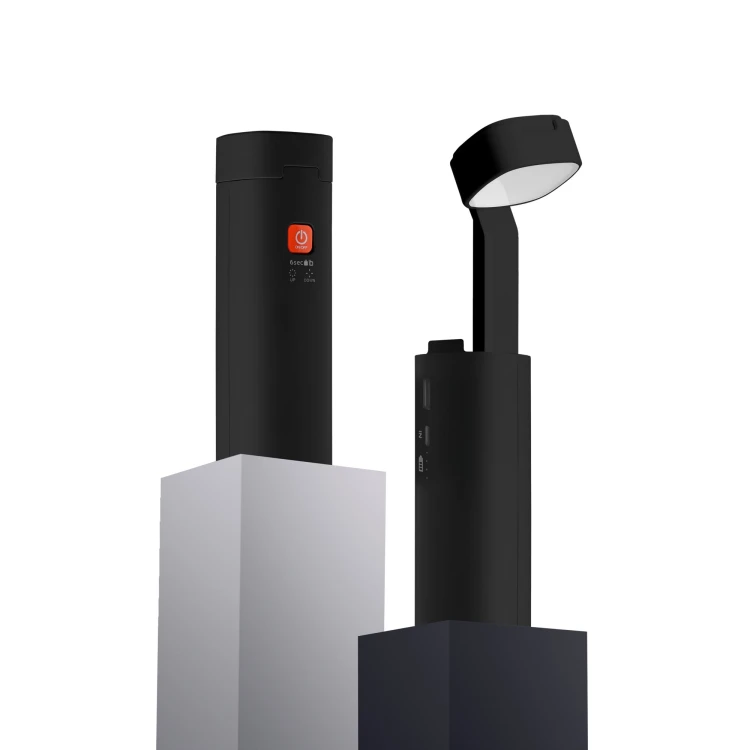 Lampka biurkowa MENSA przenośna 3W 135lm NW (powerbank) czarnaORO MENSA LED B ORO33410 LED-POL
