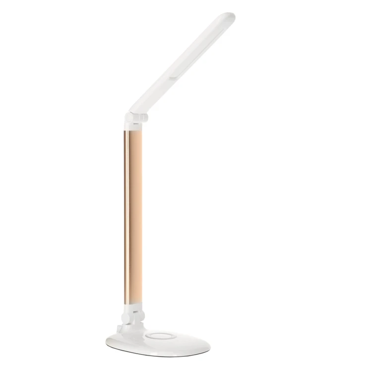 Lampka biurkowa PICA LED 9W 520lm biało-złota ORO PICA LED W/G ORO33057 LED-POL
