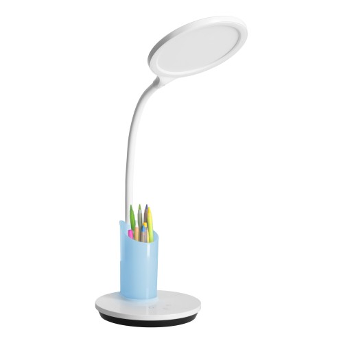 Lampka biurkowa POLIS 8W 400lm biała ORO POLIS LED W ORO33397 LED-POL