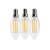 Żarówka LED filament E14 ciepła biała 4W 440lm WW 3 szt.ORO 3XE14 C35 FL 4W WW ORO33107 LED-POL