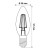 Żarówka LED filament E14 ciepła biała 4W 440lm WW 3 szt.ORO 3XE14 C35 FL 4W WW ORO33107 LED-POL