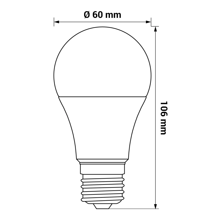 Żarówka LED do roślin PGL E27 9W ORO PGL E27 SL 9W ORO33155 LED-POL