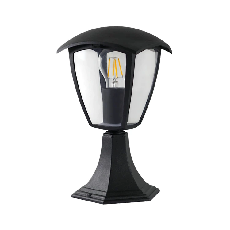 Oprawa ogrodowa WENA E27 1x10W IP54 czarna Lampa stojąca WENA E27 0,32m ORO10034 LED-POL