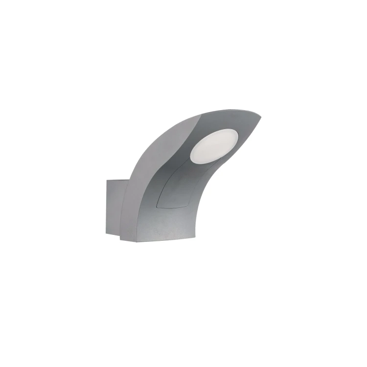 Oprawa elewacyjna LIDO 350lm IP54 szara Lampa ścienna LIDO ORO10001 LED-POL