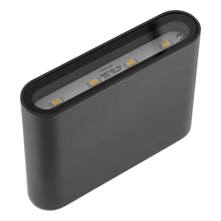 Oprawa elewacyjna MALTA 2x330lm IP54 grafitowa Lampa ścienna MALTA ORO10007 LED-POL