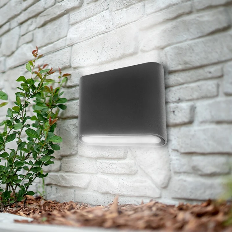 Oprawa elewacyjna MALTA 2x330lm IP54 grafitowa Lampa ścienna MALTA ORO10007 LED-POL