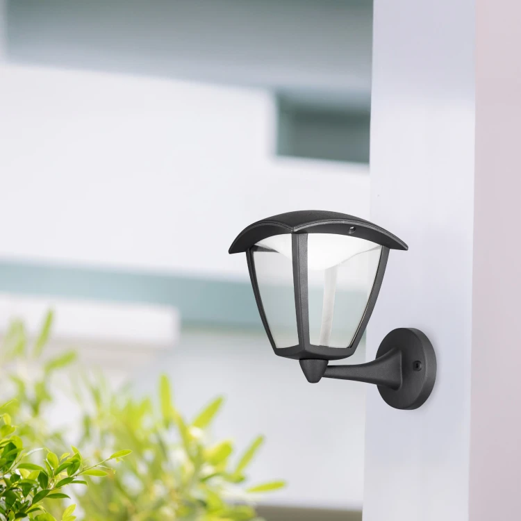 Oprawa elewacyjna WENA 590lm IP54 czarna Lampa ścienna WENA ORO10027 LED-POL