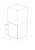 Oprawa elewacyjna CUBE E27 1x10W IP44 grafitowa ORO CUBE E27 GREY ORO10040 LED-POL