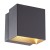 Oprawa elewacyjna FALENA DW 6W 2x90lm IP54 czarna ORO FALENA 6W 1 DW ORO10042 LED-POL