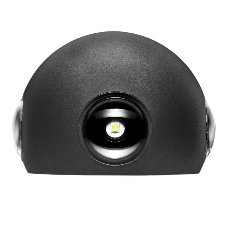 Oprawa elewacyjna FALENA DW 9W 4x120lm IP54 grafitowa ORO FALENA 9W 3 DW ORO10044 LED-POL