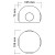 Oprawa elewacyjna FALENA DW 9W 4x120lm IP54 grafitowa ORO FALENA 9W 3 DW ORO10044 LED-POL
