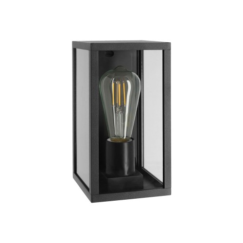 Oprawa elewacyjna NYX E27 1x20W IP54 czarna ORO NYX 1 E27 ORO10051 LED-POL