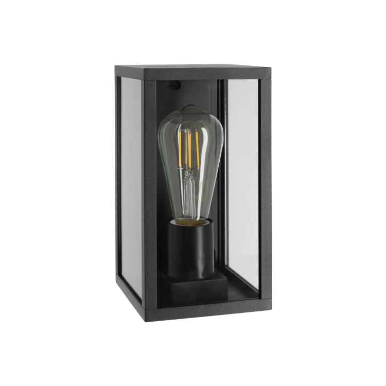 Oprawa elewacyjna NYX E27 1x20W IP54 czarna ORO NYX 1 E27 ORO10051 LED-POL