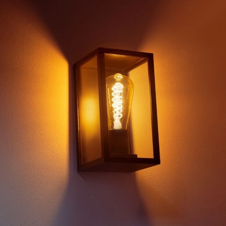 Oprawa elewacyjna NYX E27 1x20W IP54 czarna ORO NYX 1 E27 ORO10051 LED-POL