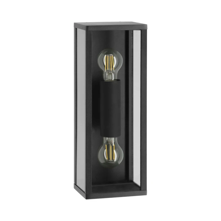 Oprawa elewacyjna NYX E27 2x10W IP54 czarna ORO NYX 2 E27 ORO10052 LED-POL