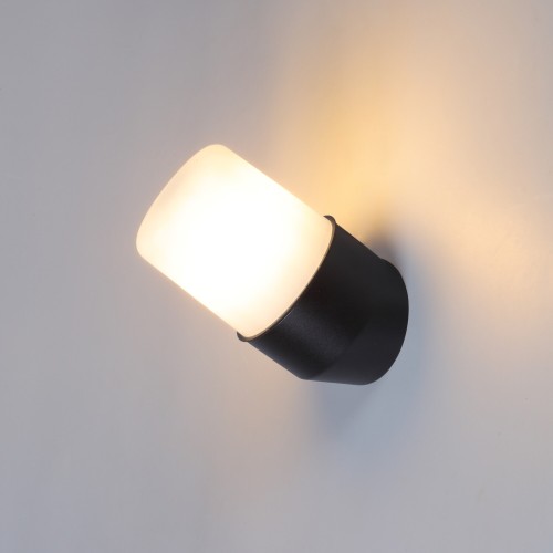 Oprawa elewacyjna SAN E27 1x10W IP54 czarna ORO SAN E27 ORO10055 LED-POL