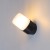 Oprawa elewacyjna SAN E27 1x10W IP54 czarna ORO SAN E27 ORO10055 LED-POL