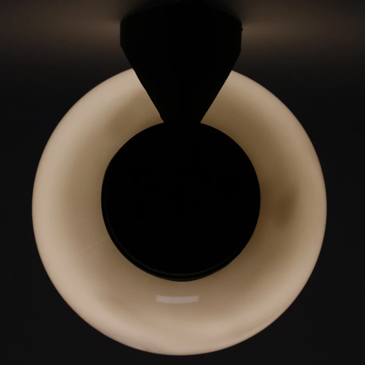 Oprawa elewacyjna WEL E27 E27 1x10W IP54 czarna ORO WEL E27 ORO10054 LED-POL