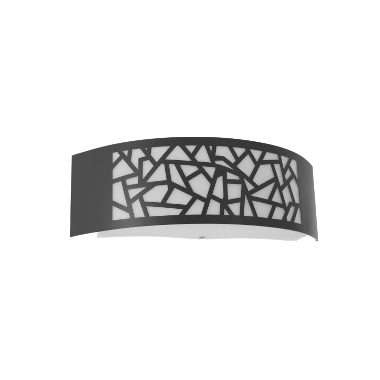 Oprawa elewacyjna ZOE 2 E27 1x10W IP44 szara ORO ZOE 2 GREY ORO10038 LED-POL