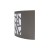 Oprawa elewacyjna ZOE 2 E27 1x10W IP44 szara ORO ZOE 2 GREY ORO10038 LED-POL