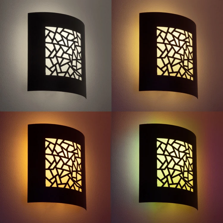 Oprawa elewacyjna ZOE 3 E27 1x10W IP44 szara ORO ZOE 3 GREY ORO10039 LED-POL