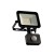 Naświetlacz LED FOCUS czarny 20W 1800lm NW IP44 z czujnikiem PIRORO FOCUS LED 20W NW PIR ORO33528 LED-POL