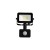 Naświetlacz LED FOCUS czarny 10W 900lm NW IP44 z czujnikiem PIRORO FOCUS LED 10W NW PIR ORO33526 LED-POL