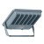 Naświetlacz LED DIODO PRO szary 100W 13000lm NW IP65 PF 0,95ORO DIODO PRO 100W NW ORO33131 LED-POL