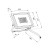 Naświetlacz LED DIODO NW 100W 10000lm IP65 PF 0,95 szary ORO DIODO 100W NW ORO33128 LED-POL