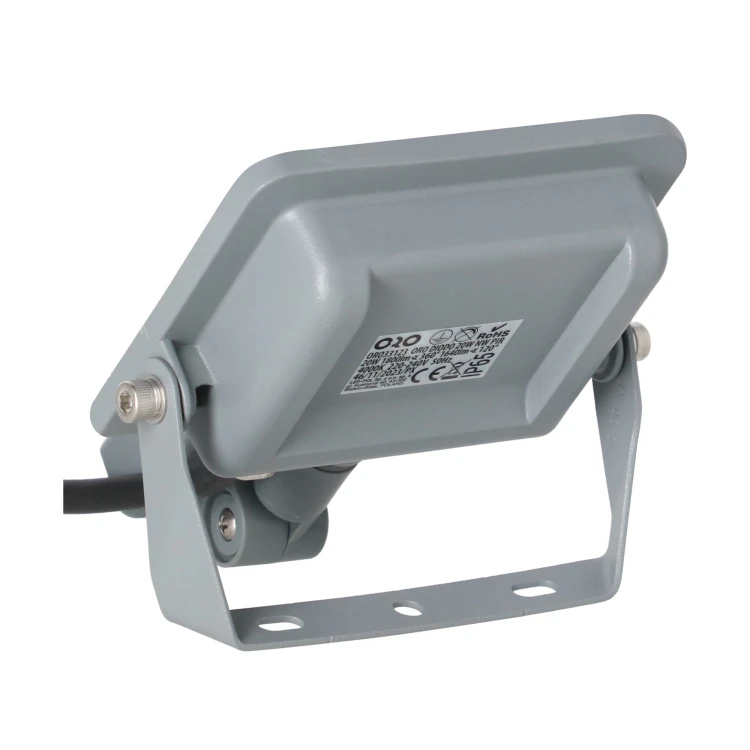 Naświetlacz LED DIODO NW 20W 1800lm IP44 PF 0,95 szary ORO DIODO 20W NW PIR ORO33123 LED-POL