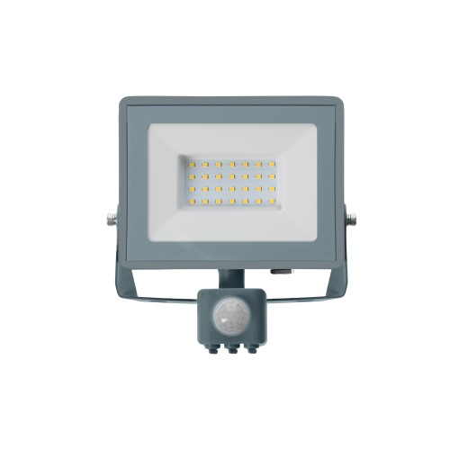 Naświetlacz LED DIODO NW 30W 3000lm IP44 PF 0,95 szary ORO DIODO 30W NW PIR ORO33125 LED-POL