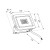Naświetlacz LED DIODO NW 50W 5000lm IP65 PF 0,95 szary ORO DIODO 50W NW ORO33126 LED-POL