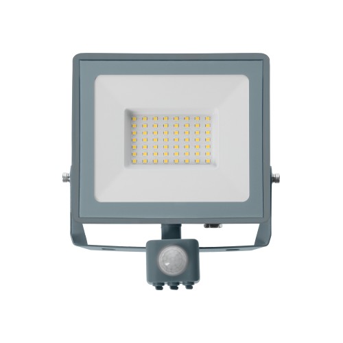 Naświetlacz LED DIODO NW 50W 5000lm IP44 PF 0,95 szary ORO DIODO 50W NW PIR ORO33127 LED-POL