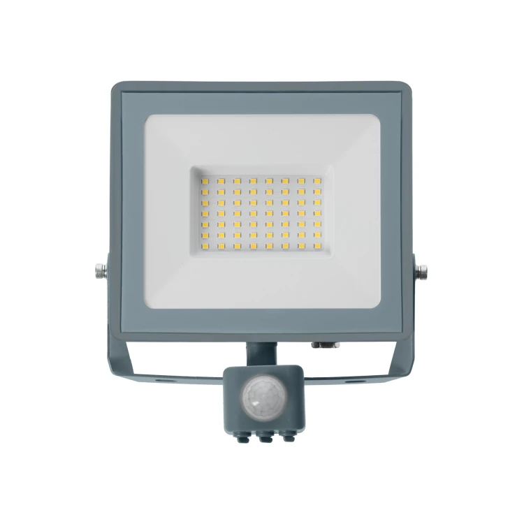 Naświetlacz LED DIODO NW 50W 5000lm IP44 PF 0,95 szary ORO DIODO 50W NW PIR ORO33127 LED-POL