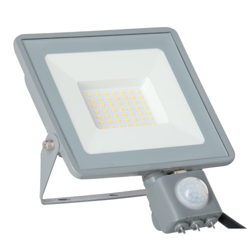Naświetlacz LED DIODO NW 50W 5000lm IP44 PF 0,95 szary ORO DIODO 50W NW PIR ORO33127 LED-POL