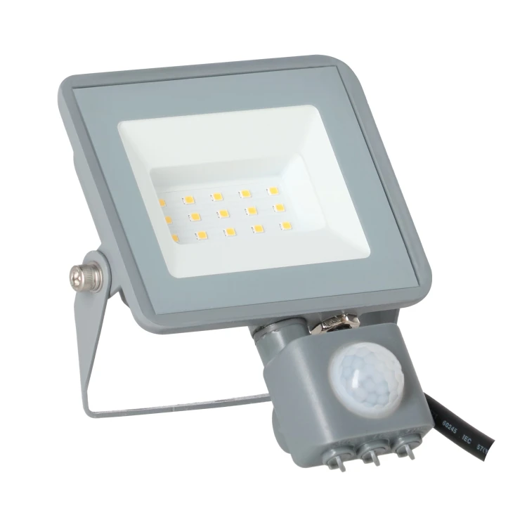 Naświetlacz LED DIODO NW 10W 900lm IP44 PF 0,95 szary ORO DIODO 10W NW PIR ORO33121 LED-POL