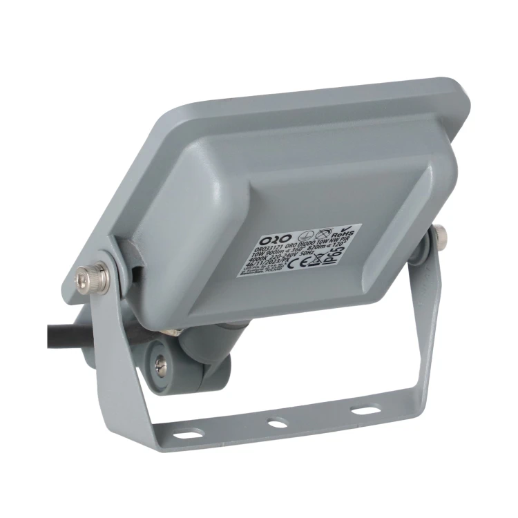 Naświetlacz LED DIODO NW 10W 900lm IP44 PF 0,95 szary ORO DIODO 10W NW PIR ORO33121 LED-POL