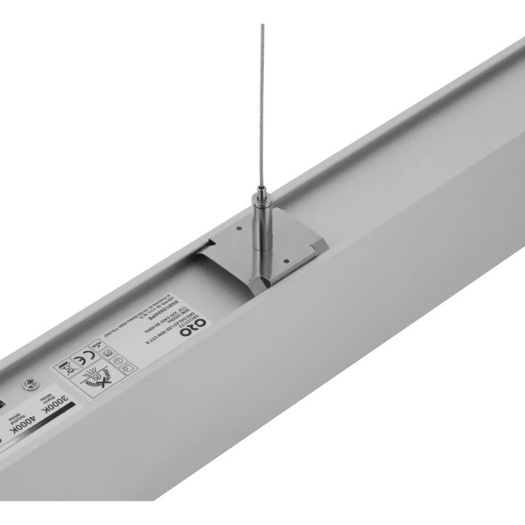 Lampa liniowa do biura DALAS CCT srebrna 30W 3300lm ORO DALAS LED 30W CCT S ORO33153 LED-POL