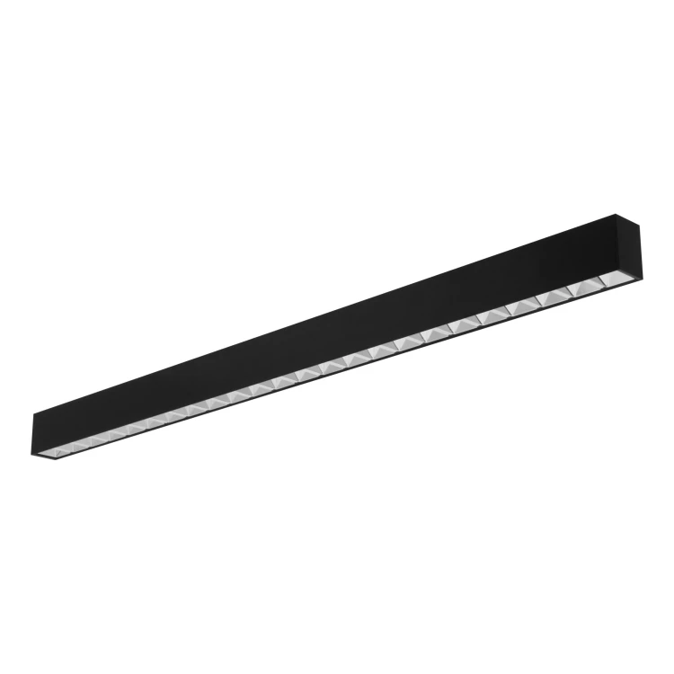 Lampa liniowa do biura DALAS UGR czarna 30W 3300lm NW ORO DALAS LED 30W UGR NW B ORO33595 LED-POL