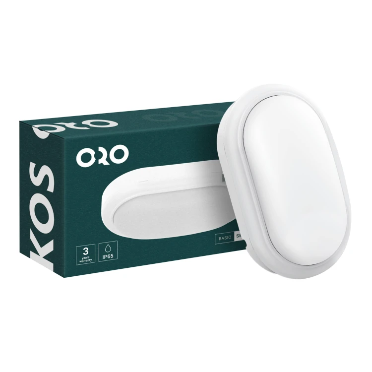 Oprawa kanałowa KOS biała 15W 1100lm NW IP65ORO KOS 15W DW II ORO27007 LED-POL
